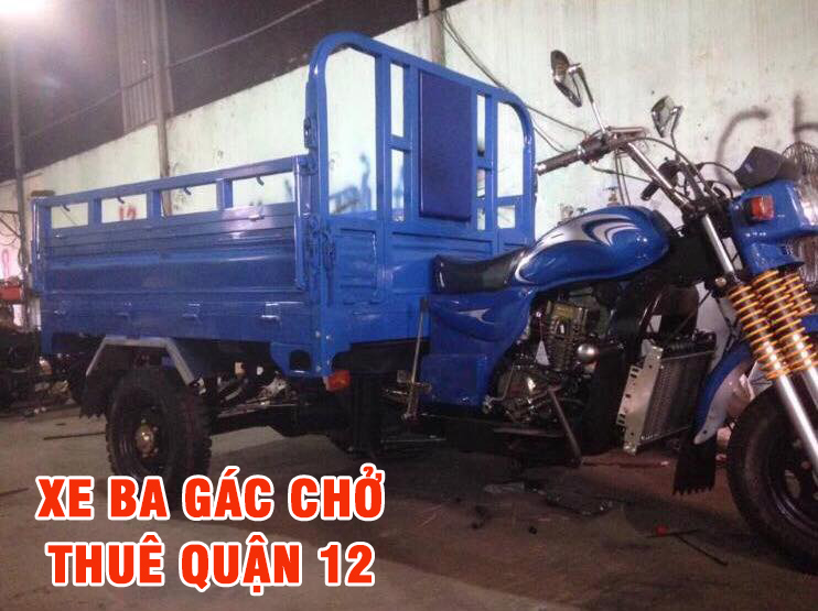 xe ba gác chở thuê quận 12